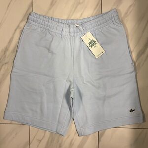 Men’s Lacoste Solid Cotton Fleece Shorts